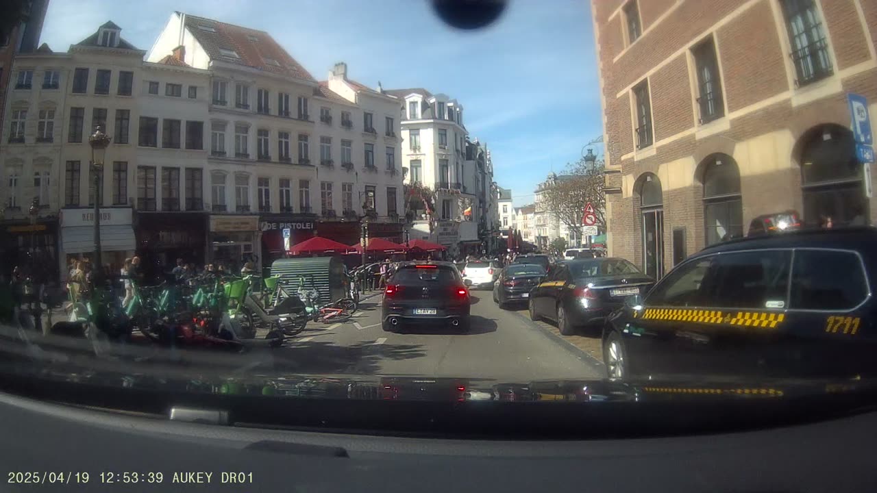 Fahrt durch Brüssel - Teil 3 - 19.04.2025
