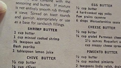 Recipe for Chive Butter Vintage Herbed Butter Recipe
