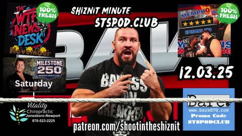 SHIZNIT MINUTE 12.3.25 - BT TALKS BRON's PROMO!!