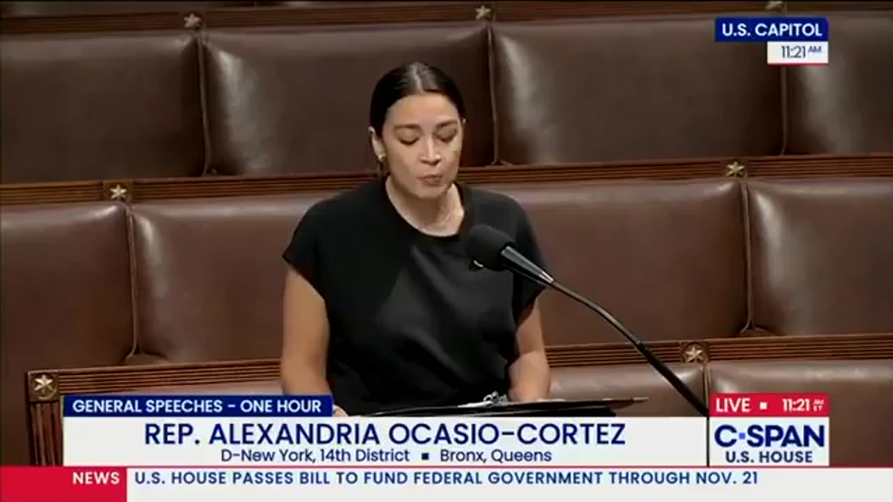 📌AOC disgustingly attacks Charlie Kirk & the resolution honoring him