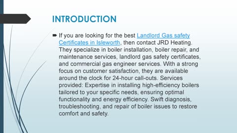 Best Landlord Gas safety Certificates in Isleworth