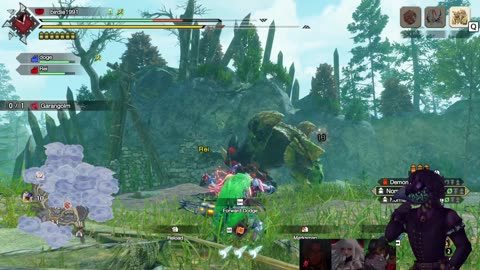 Monster hunter rise | Adventuring with the crew