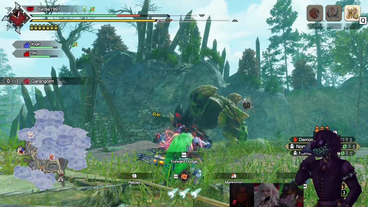 Monster hunter rise | Adventuring with the crew