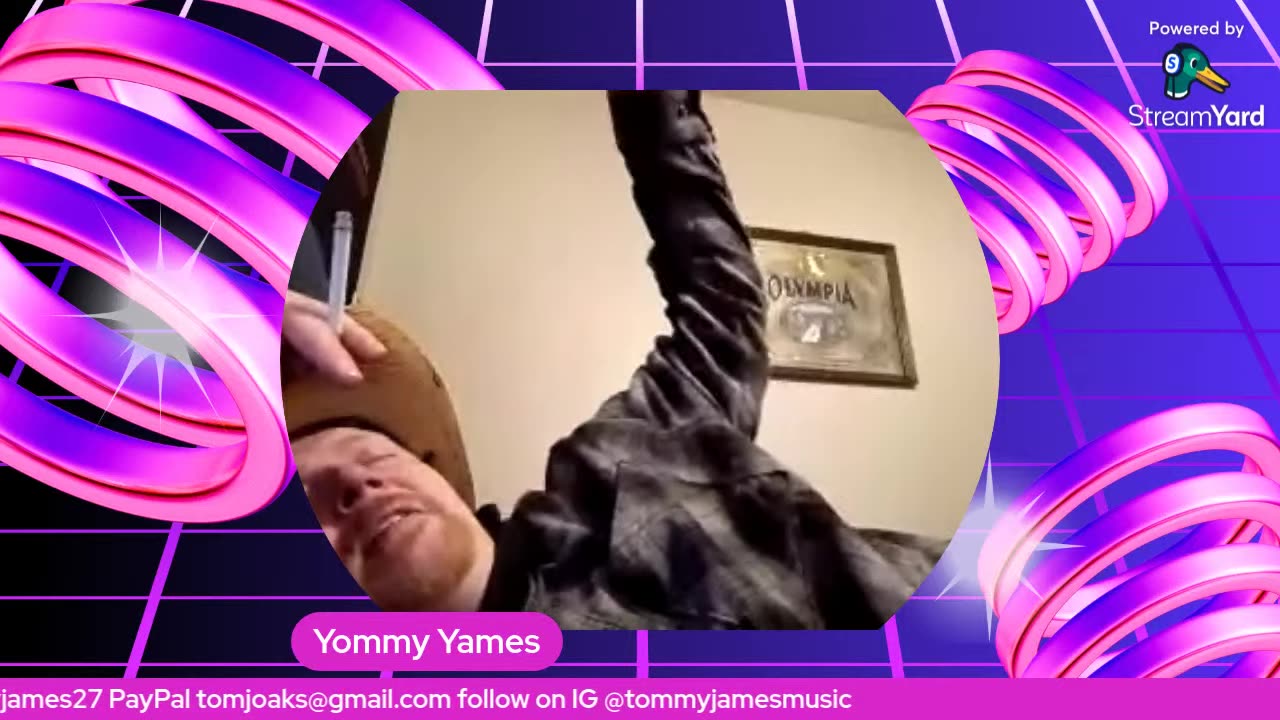 12/09/25 Tommy James VOD: "LETS GET IT IN CHICKEN SKIN"