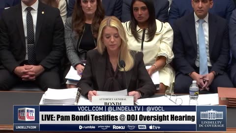 LIVE: AG Pam Bondi Testifies at DOJ Oversight Hearing