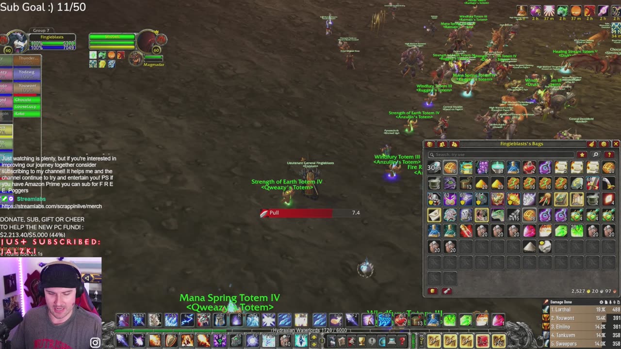 Leveling/Gearing <whatever> ->fundraising for a new streaming PC | !merch !tiktok