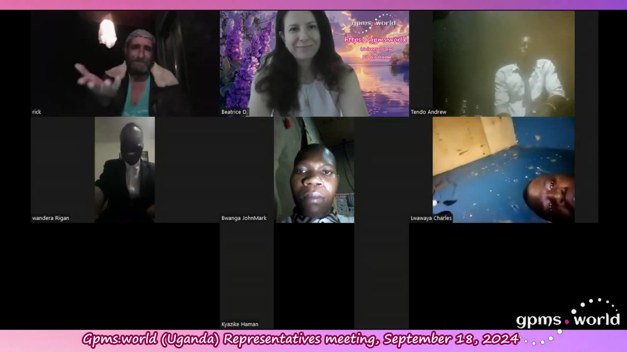Gpms.world (Uganda) Representative meeting, September 18, 2024