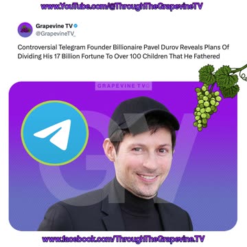 Telegram Founder Billionaire Pavel Durov Reveals Plans Of Dividing Wealth Among Over 100 Children