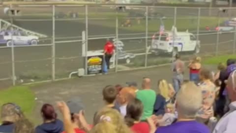 Trailer Races at Boone Speedway in Boone, Iowa July 4, 2024