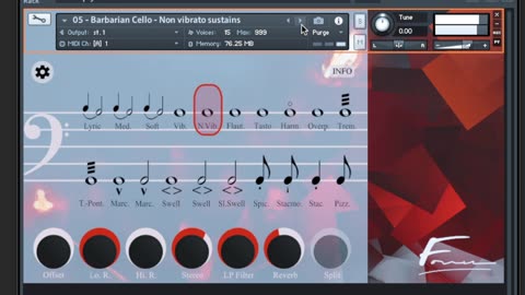 Barbarian Cello by David Forner Demo of all the presets 1