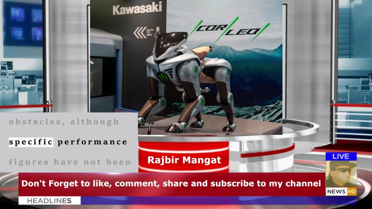 Kawasaki Reveals Four-Legged Robot You Can Ride Like a Horse