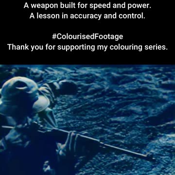 US Army Tests M2 Carbine #ColourisedHistory