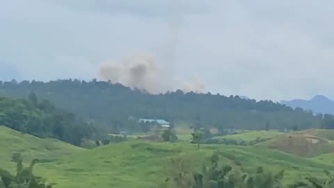 💥🔥 Myanmar War | Explosion Rocks Waw Lay Base Near Thai Border | RCF