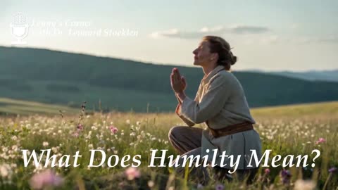 What Does Humility Mean?