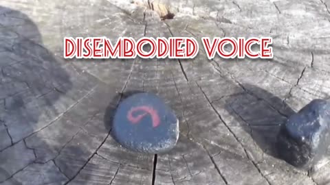 Disembodied Voice comes through