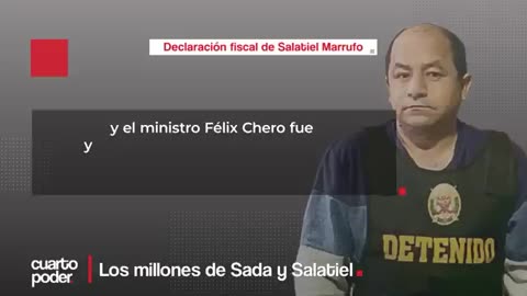 Sada Goray y Salatiel Marrufo los robos junto con el terruco castillo
