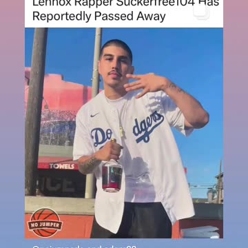 Lennox rapper suckafree104 has pass away rip to him 🙏🕊🪦🕯🎵03/20/25