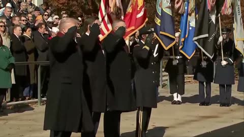 Happening Now: President and VP Honor Veterans At Arlington National Cemetary
