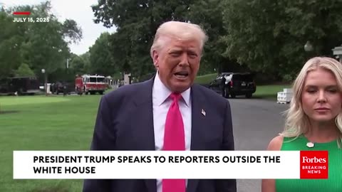 BREAKING NEWS: Trump Takes Questions About Ukraine-Russia, War, Inflation, More Outside White House