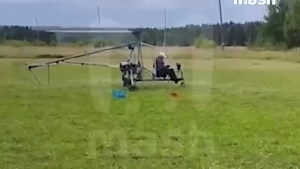 😵💫 Kirov region… Russian decided to build a helicopter, but something went wrong.