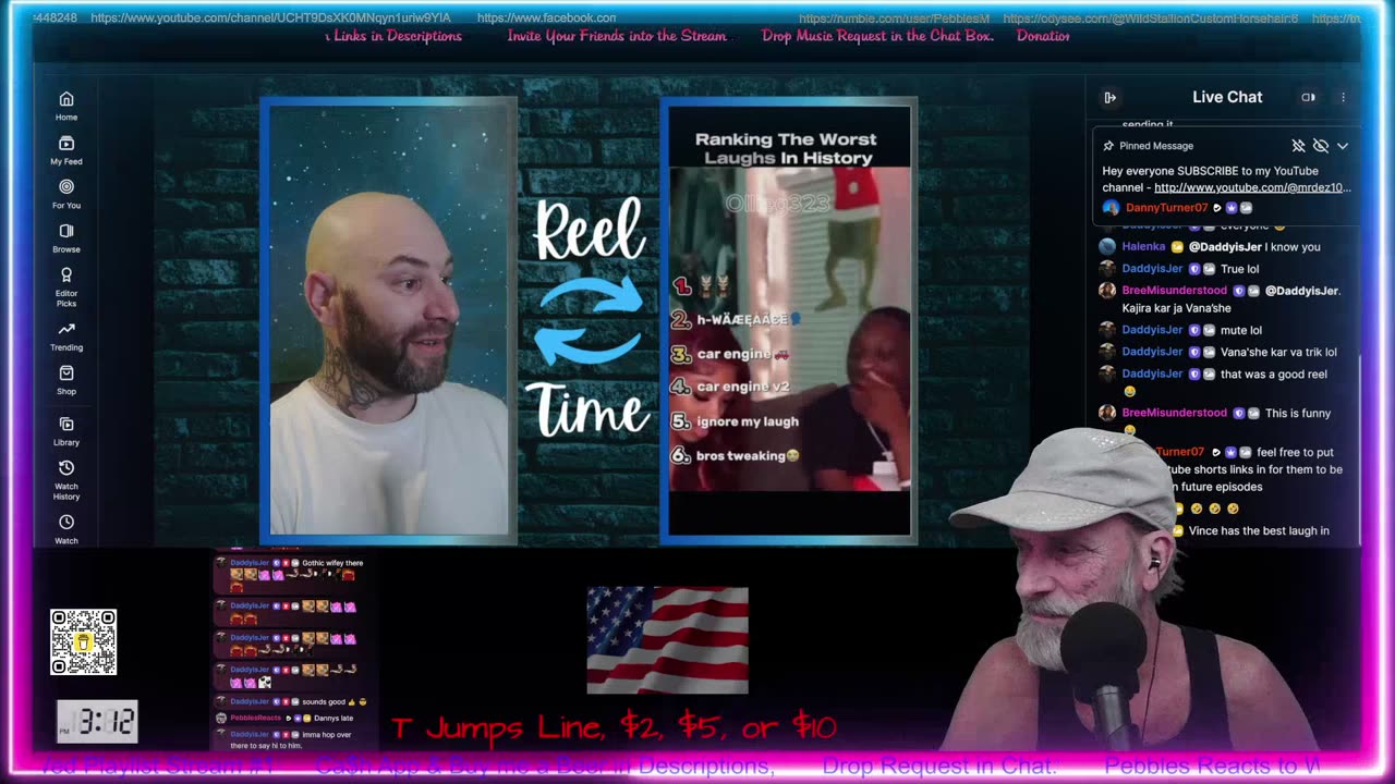 Pebbles Reacts to Wed Playlist Stream #1