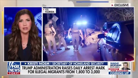 'It's time Americans come first': Kristi Noem backs Trump's daily ICE arrest goal