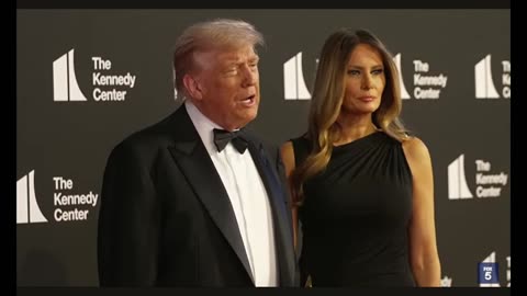 Trump attends Les Miserables at Kennedy Center