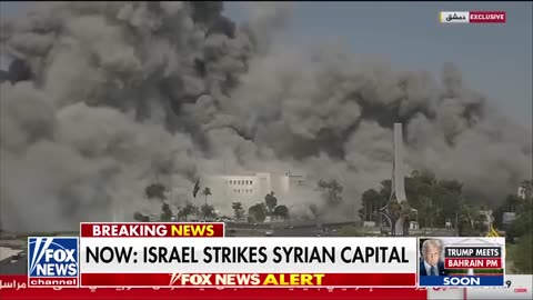 BREAKING: Israel strikes Syria's capital