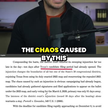 Late Map Change Could STEAL YOUR VOTE