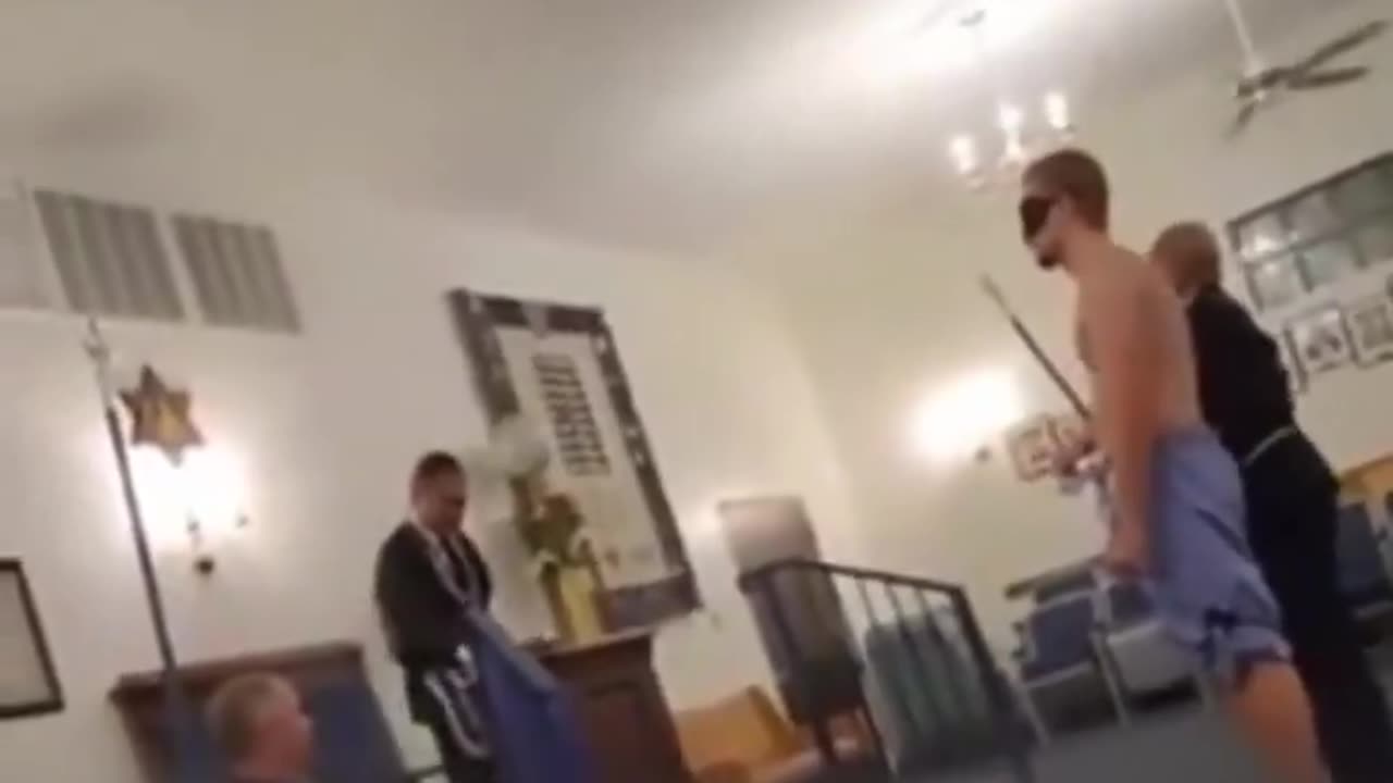 Hidden Camera of U.S. Freemasons 'Master Mason' Initiation Ritual