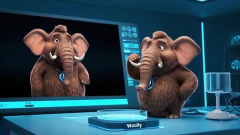 Woolly-Miniature Woolly Mammoth
