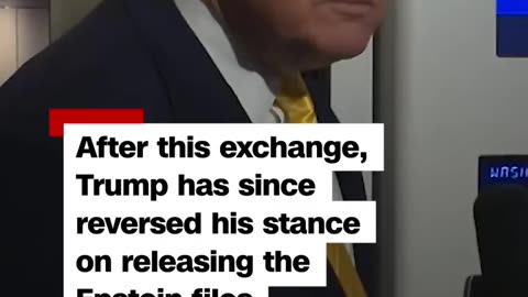 Trump snaps at reporter's Epstein questions 'Quiet, piggy'