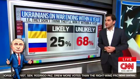 CNN 📺 Chief Analyst Harry Enten Ukraine 🇺🇦 vs. Russia 🇷🇺 Negotiation NATO Ukrainians