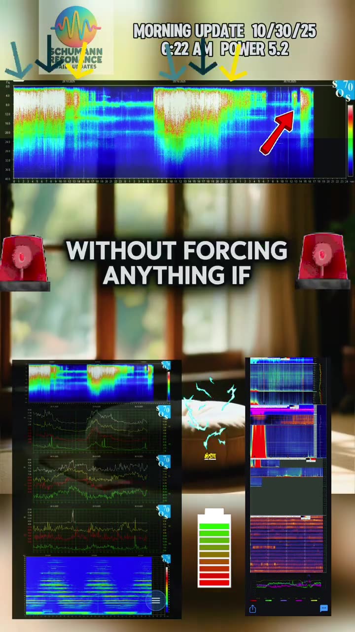 Current Schumann resonance 👁- how yall feeling? 👇🏽👇🏽