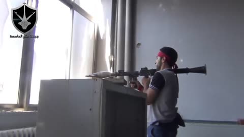Syrian War RPG hit on T-72 2013.08.13