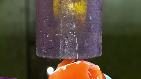 Satisfying relaxing video big press machine