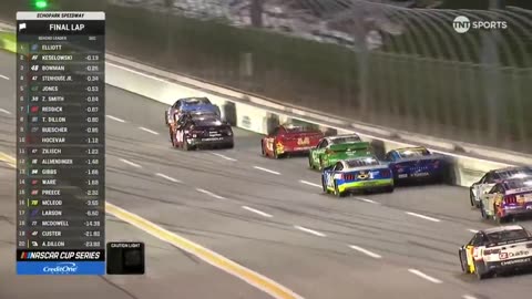 CHASE ELLIOTT WINS A WILD RACE