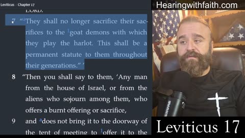 Title: Leviticus 17: Sanctity of Blood and Christ’s Atonement Live Bible Study
