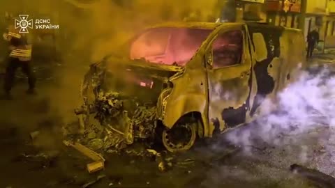 44 injured in Kharkiv as a result of a massive strike by Russian UAVs