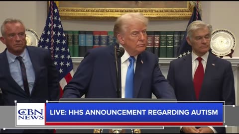 Trump & The Autism Announcement 2025