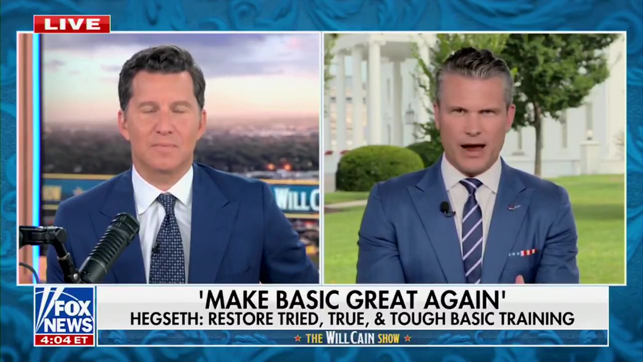 Pete Hegseth says he's reinstituting rigorous basic training again