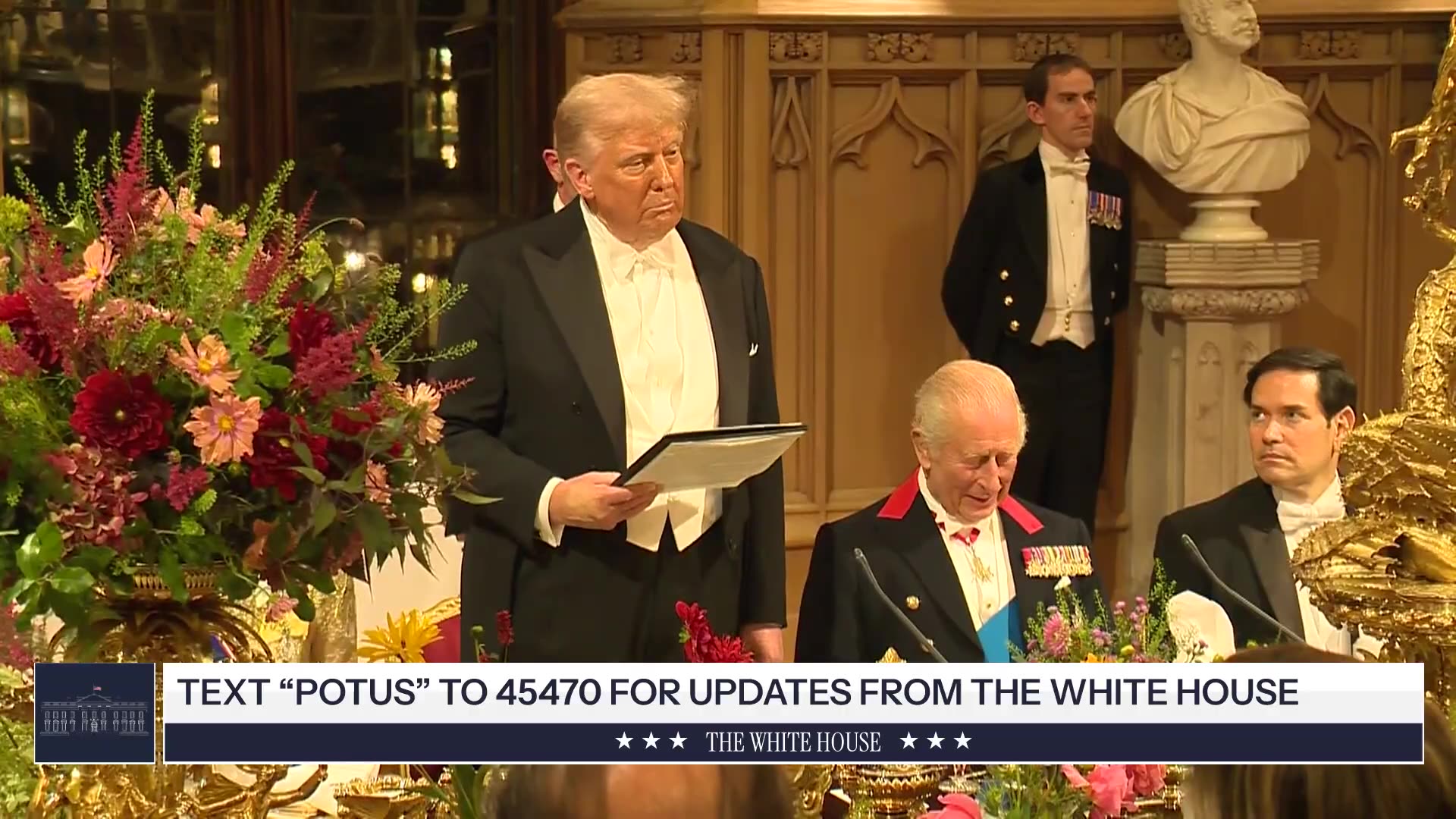 Trump & Melania at Windsor Castle Banquet with King Charles III | USA-UK | Amaravati Today