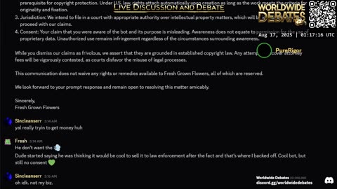0021 - Worldwide Debates LIVE - YouTube/Rumble/Twitch/Kick