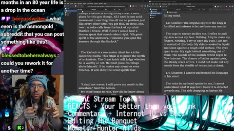 REACTS + Commentary + Are you a harder critic on yourself than you should be?