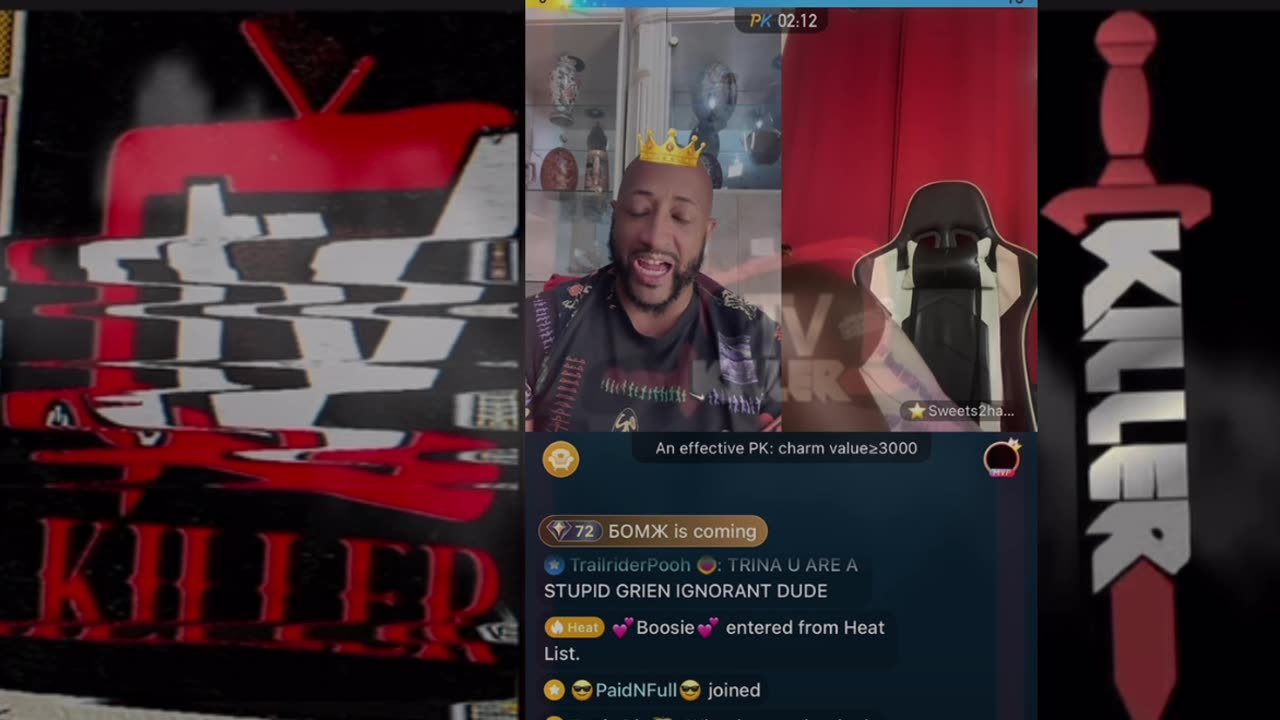 TRINA B TELLS SWEET 2 HAVE HES ON THAT WITH CHINA RED