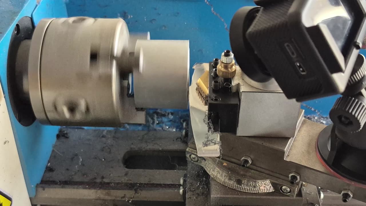 Turning Aluminum with butterknife revisited Part 1.