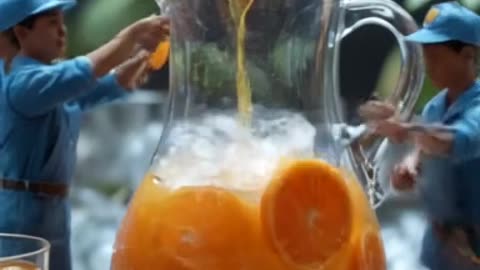 Tiny Workers Make Giant Orange Juice Magic
