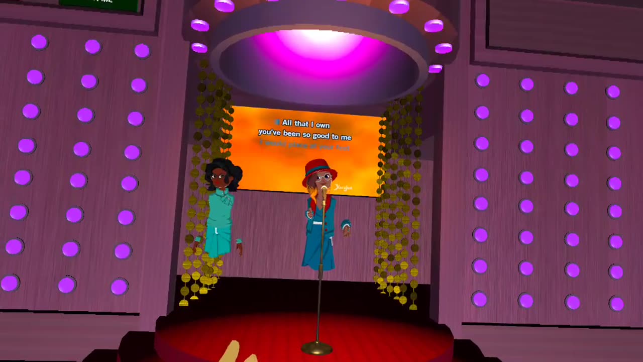 Von Dee and Sister Altspace VR Club