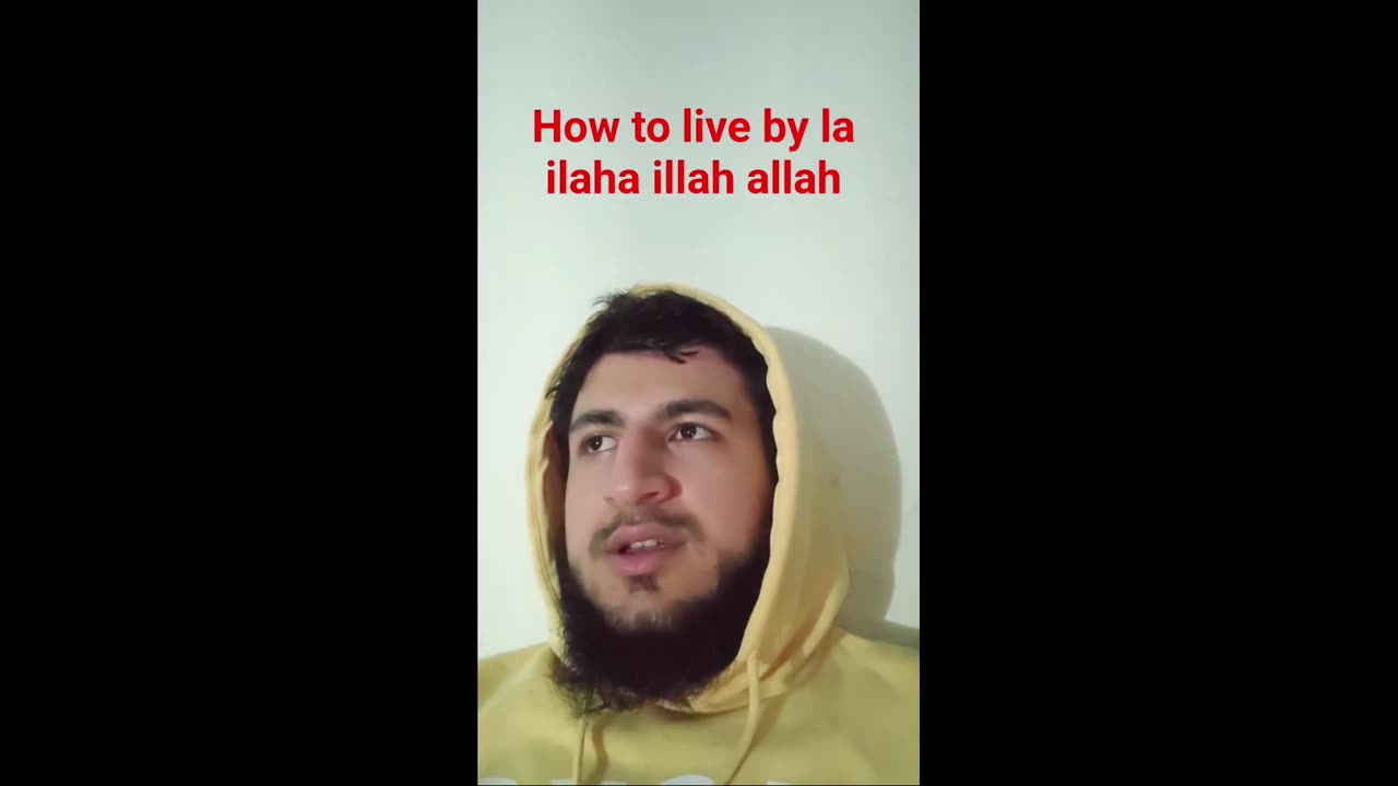 live by la ilaha ila allah