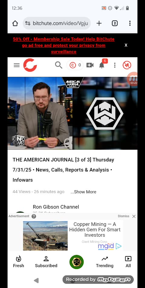 Harrison Smith live with Bart Fine (07/31/2025)